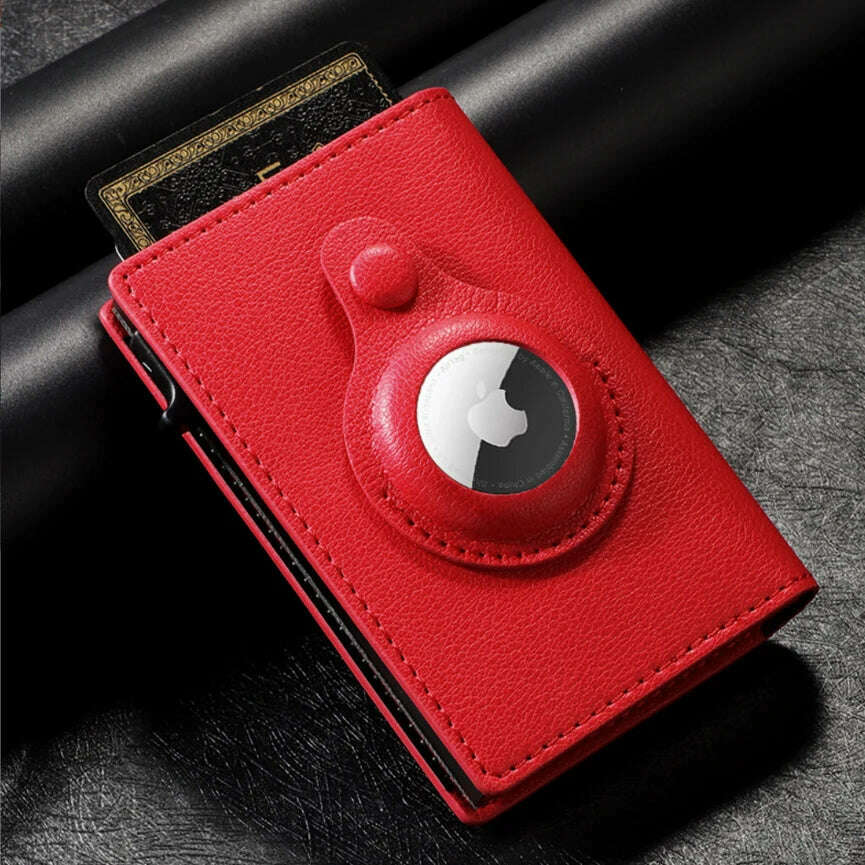 RFID protect aluminum pop up card wallet