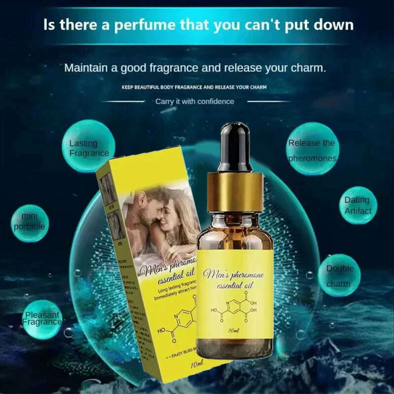 Sex Pheromone For Man Attract Women Androstenone Sexually Stimulating Fragrance Oil Flirting Sexy Perfume Product