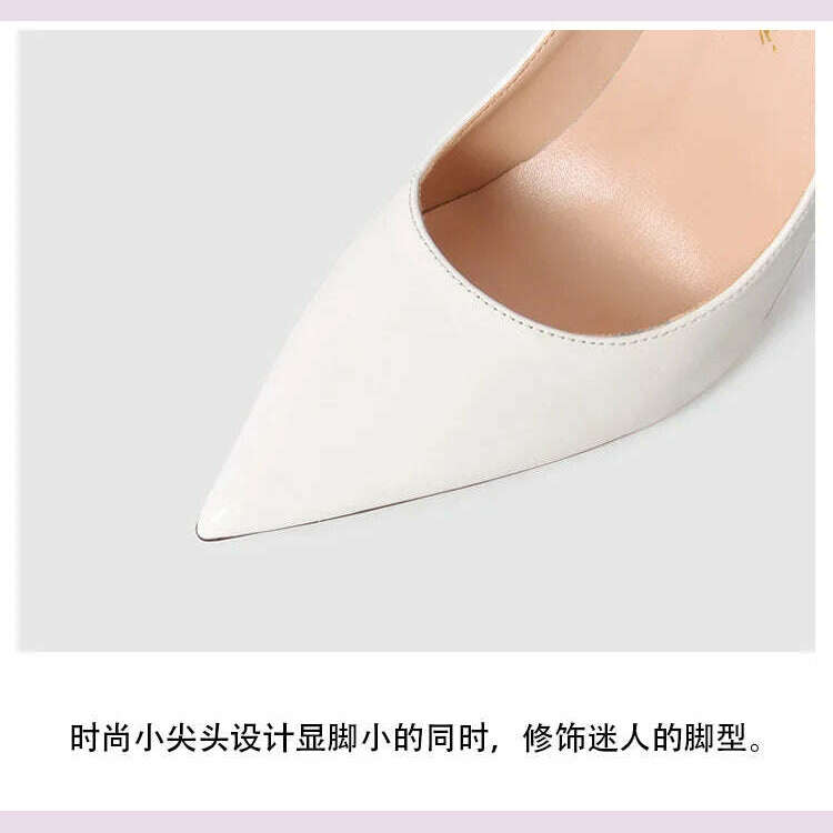 Shoes Woman 2024 Trend Luxury Shoes For Women Brand Pumps Red Shiny Bottom Pointed Toe High Heels Party Elegant Ladies Shoe 2025