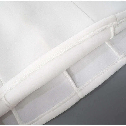 Solid Backless Dress Women Elegant Half High Collar Long Sleeve High Waist Female A Line Dresses Ladies Party Club Evening Gowns