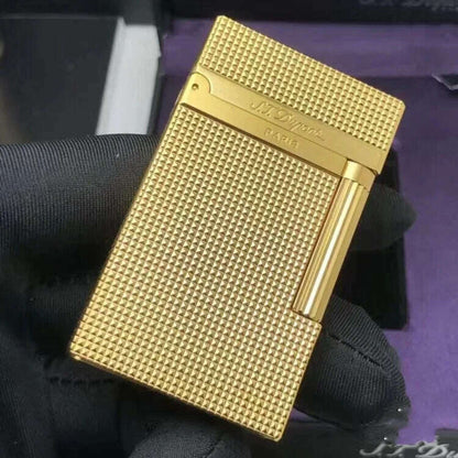 S.T. Dupont lighter, classic Paris nail style, crisp sound lighter, top manufacturer quality, gift for men