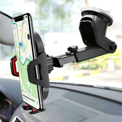 Sucker Car Phone Holder Mount Stand GPS Telefon Mobile Cell Support For iPhone 13 12 11 Pro Max X 7 8 Xiaomi Huawei Samsung