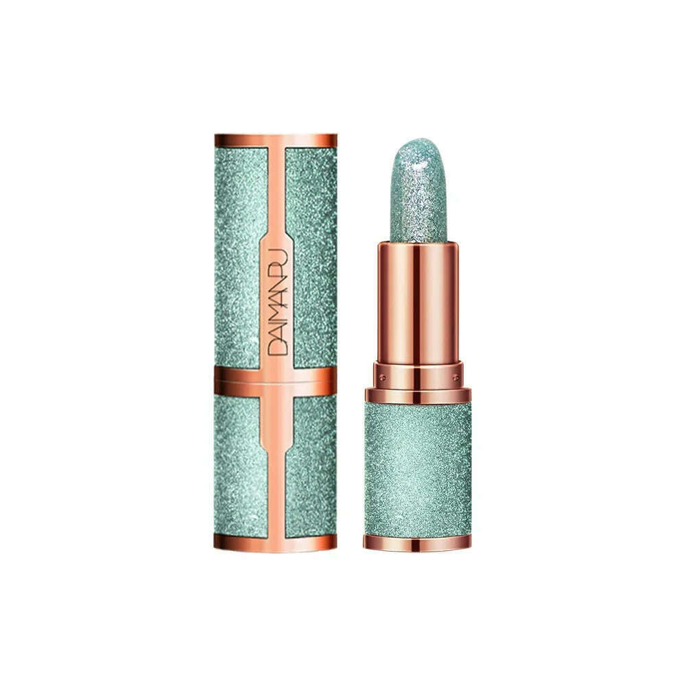 Temperature Color Changing Glitter Lipstick Waterproof Long Lasting Moisturizing Velvet Matte Lip Tint Red Pink Sexy Lips Makeup