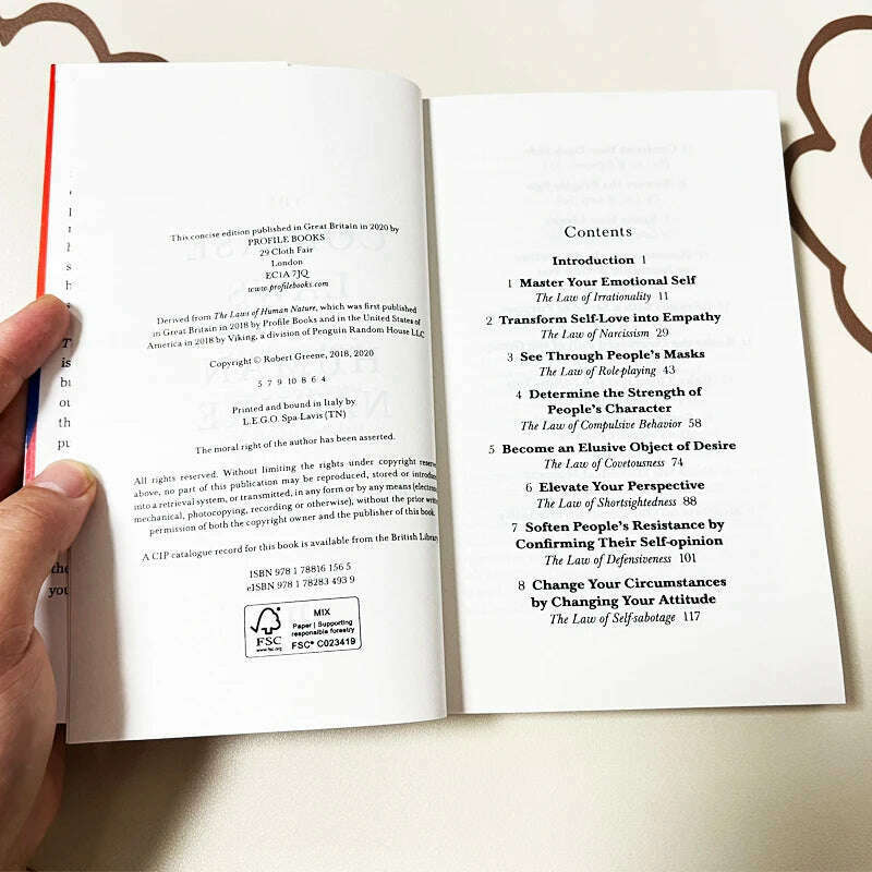 The Concise 48 Laws of Power By Robert Greene Political Leadership Political Philosophy Motivation English Book Paperback