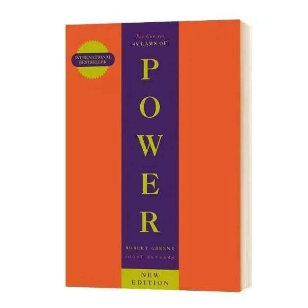 The Concise 48 Laws of Power By Robert Greene Political Leadership Political Philosophy Motivation English Book Paperback