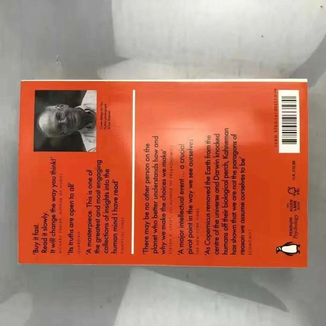 Thinking Fast and Slow Economic Books In English Self Management Novels