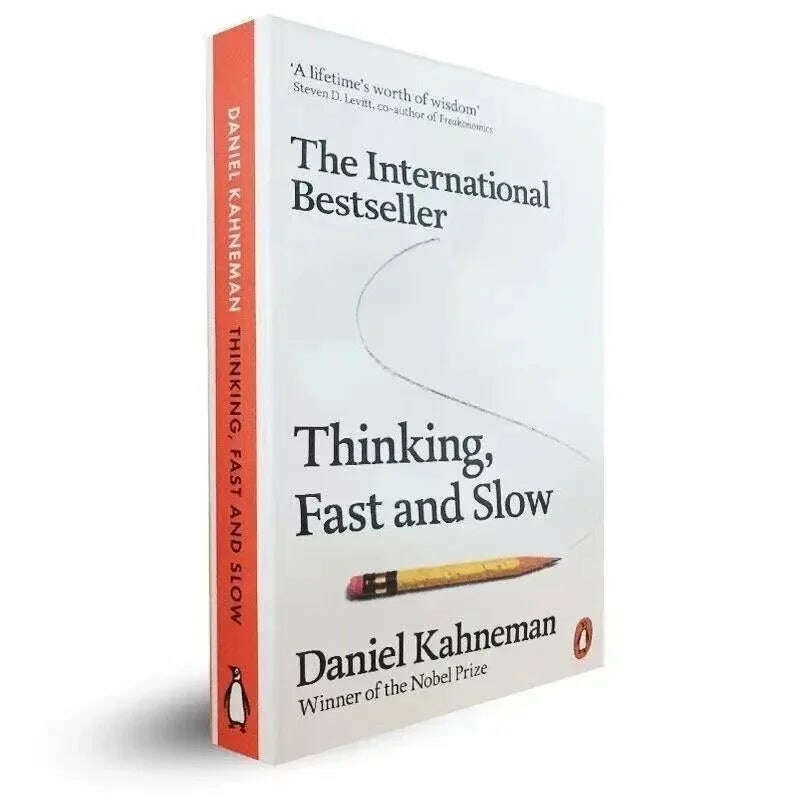 Thinking Fast and Slow Economic Books In English Self Management Novels