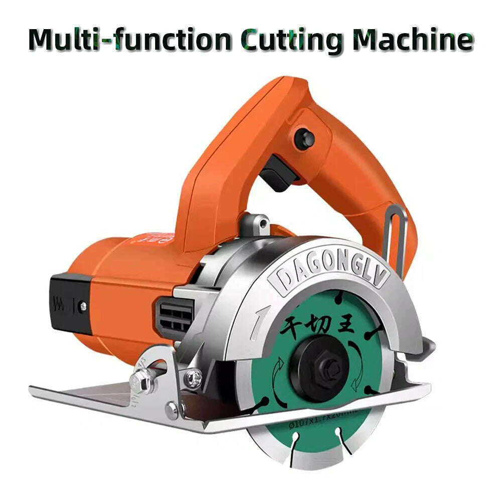 Tile Cutting Machine Household Multifunctional Electric Saw Portable Grooving Machine Power Tools for Tile Metal Stone