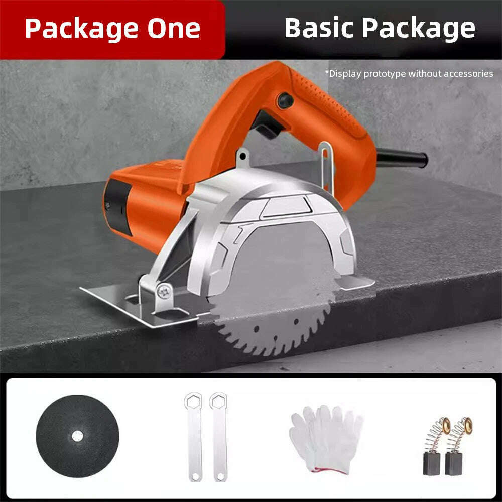 Tile Cutting Machine Household Multifunctional Electric Saw Portable Grooving Machine Power Tools for Tile Metal Stone