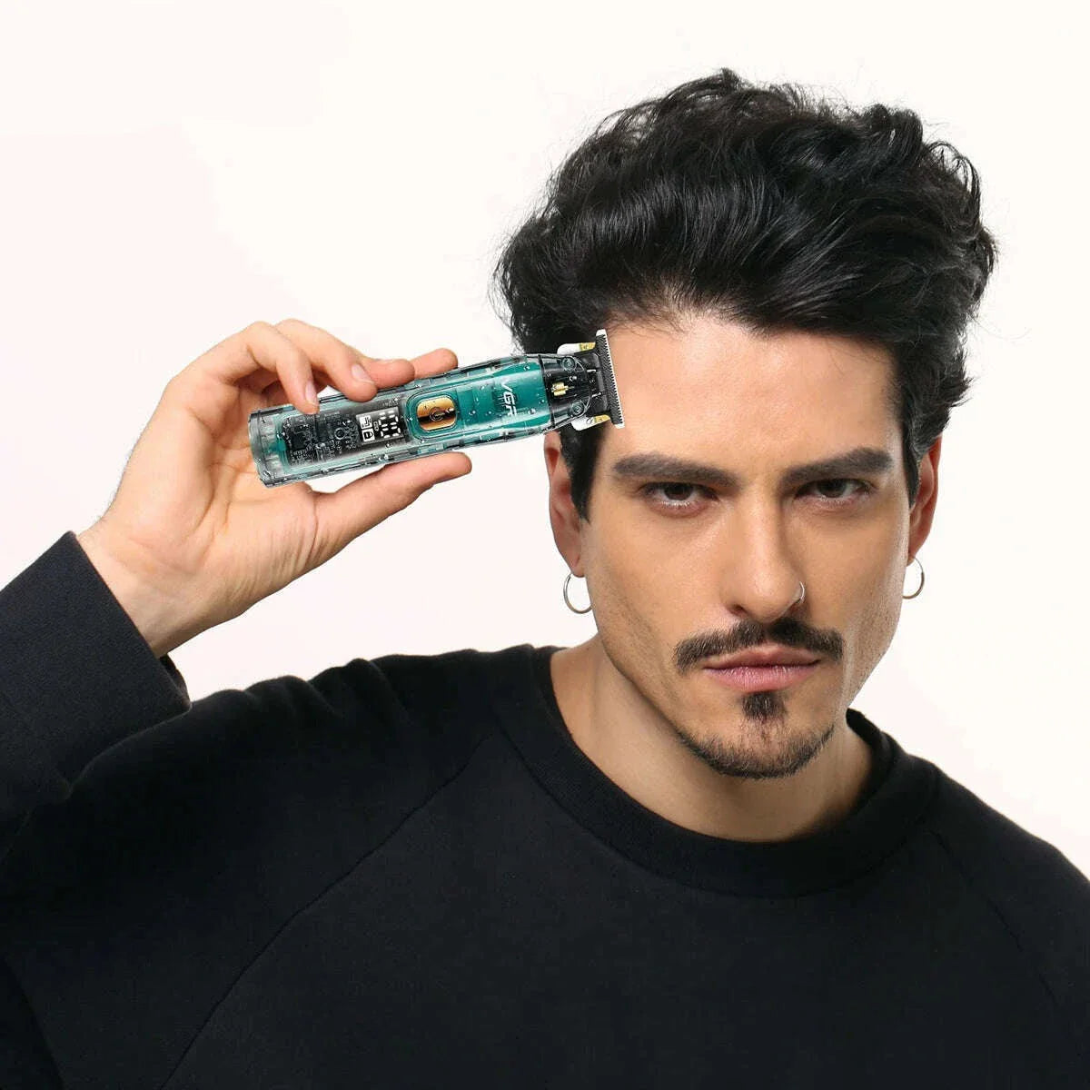 VGR Hair Trimmer Cordless Hair Cutting Machine Electric Hair Clipper Barber Haircut IPX7 Waterproof Zero Cutting Machine V-961