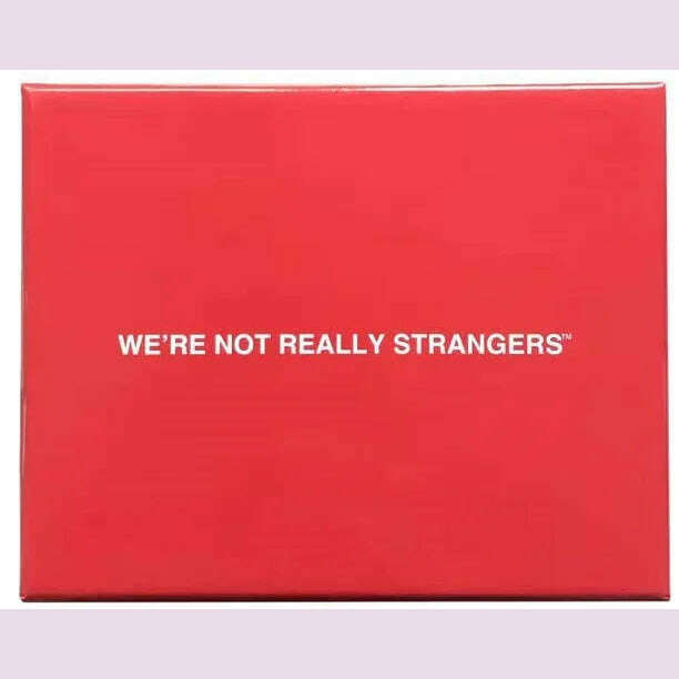WE'RE NOT REALLY STRANGERS Couples Edition by We’re Not Really Strangers - Couples to Strengthen Their Relationship Party Games