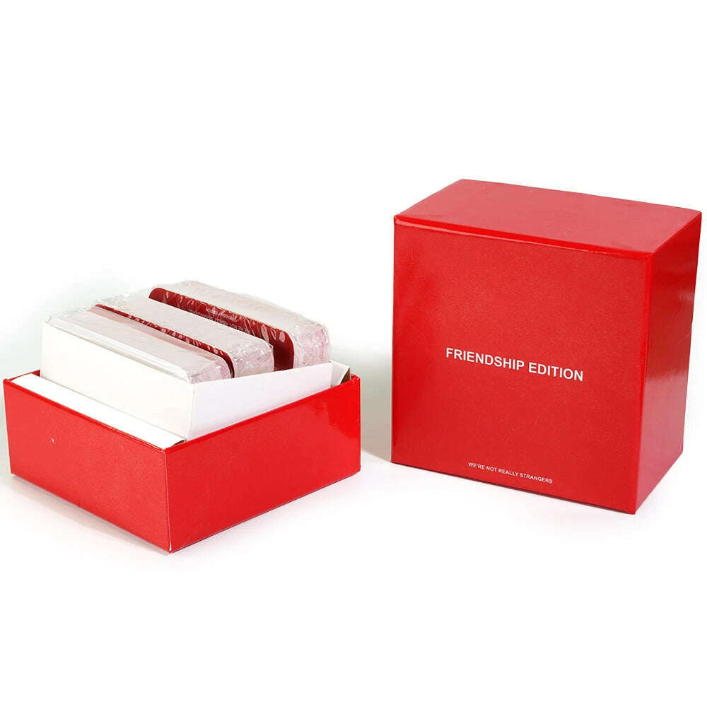 We're Not Really Strangers Friendship Edition Card Game - an Interactive Adult Card Game and Icebreaker Board Game