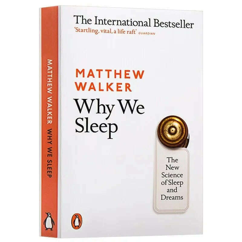 Why We Sleep by Matthew Walker The New Science of Sleep and Dreams Paperback in English